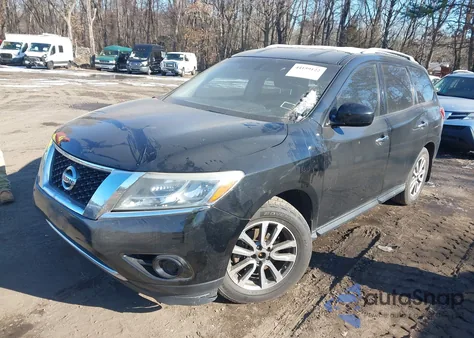 2015 Nissan Pathfinder S from USA, damaged, VIN 5N1AR2MM7FC687337